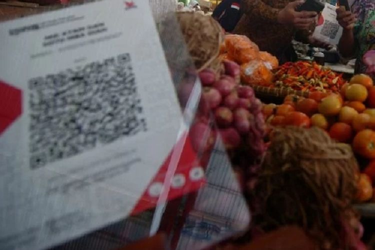 Pasar Tambun Bekasi Jadi Percontohan Digitalisasi Belanja Pakai QRIS