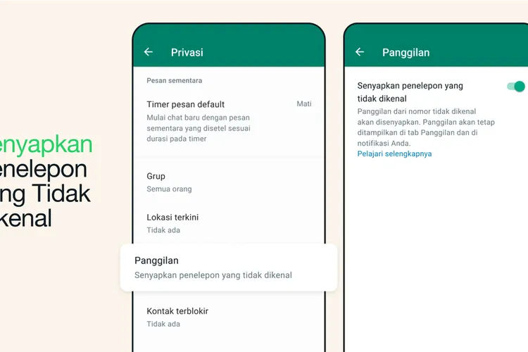 Cara Bisukan Telepon Dari Nomor Gak Dikenal Di Whatsapp Sudah Bisa Di