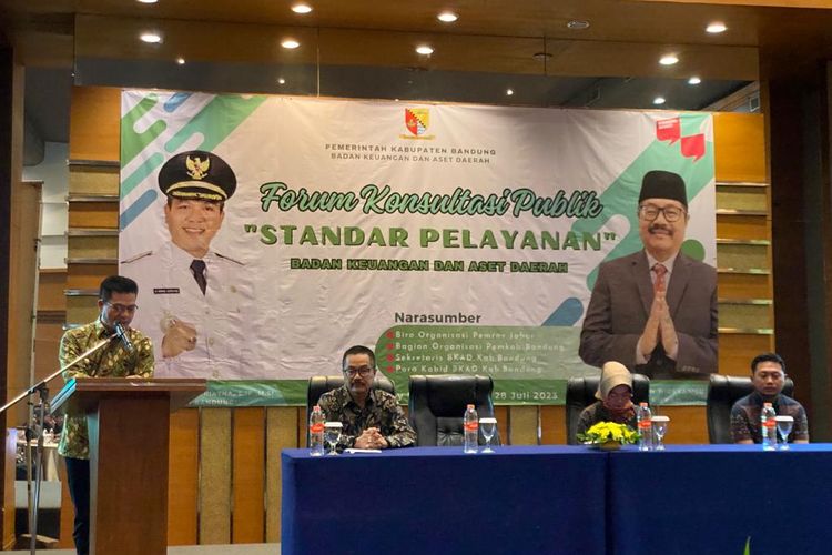 Bupati Bandung Dadang Supriatna Sebut Pelayanan Publik Jadi Bukti