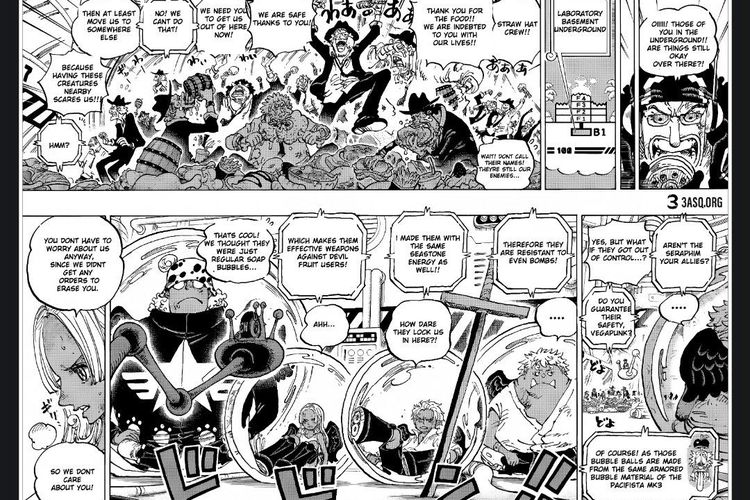 Full Spoiler Manga One Piece Chapter 1090 Reddit Negosiasi Luffy Dan