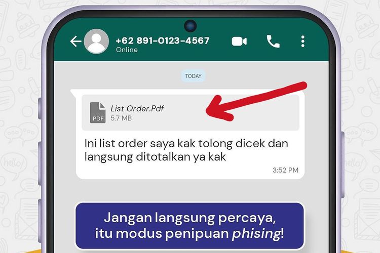 4 Cara Bedakan File PDF Asli Dan Palsu Masuk Chat WhastApp Waspada