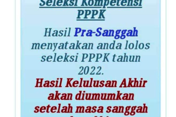 CEK SEKARANG Kemenag Resmi Umumkan 10 300 Hasil Optimalisasi PPPK 2022