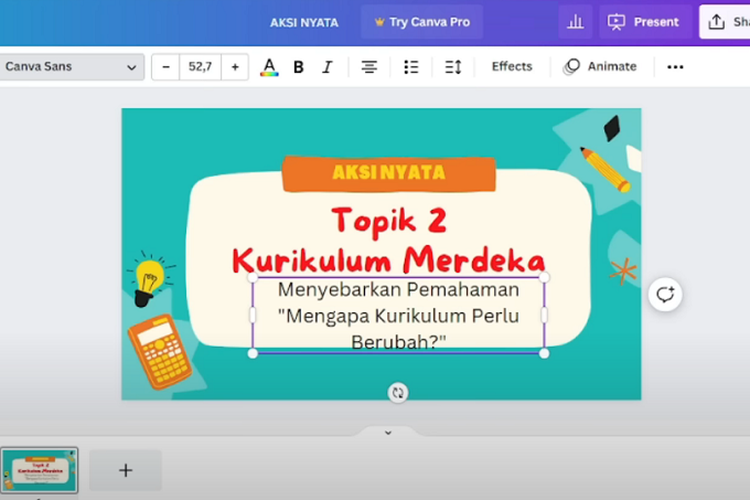 Begini Cara Membuat Aksi Nyata Di Canva Dan Contoh Laporan Aksi Nyata