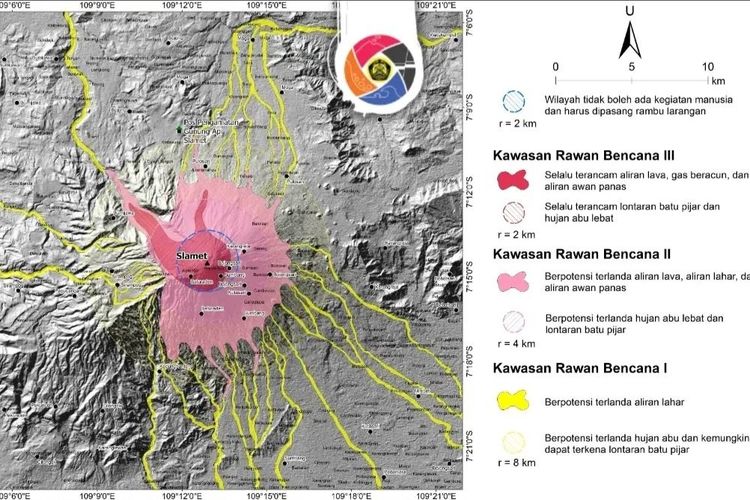 Berita Gunung Slamet Hari Ini 22 Oktober 2023 Status Gunung Slamet