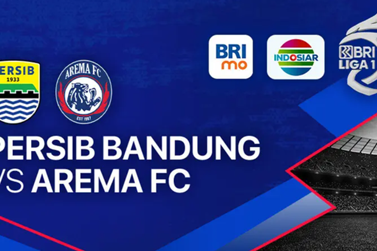 Ini Link Live Streaming Persib Bandung Vs Arema BRI Liga 1 Rabu 8