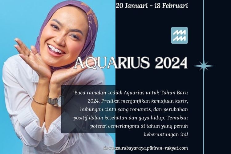 Ramalan Zodiak Aquarius Untuk Tahun Baru Siap Siap Bersinar