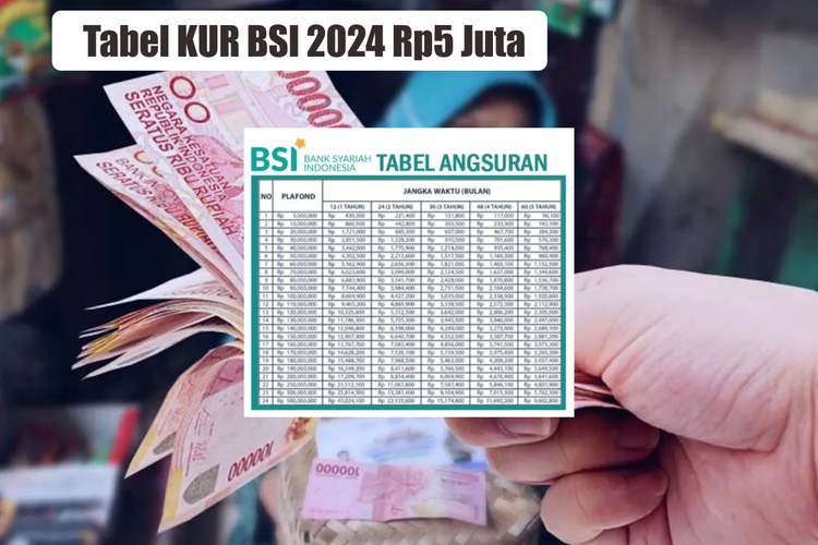 Pinjaman Kur Bsi Tanpa Jaminan Cicilan Mulai Rp Ribu