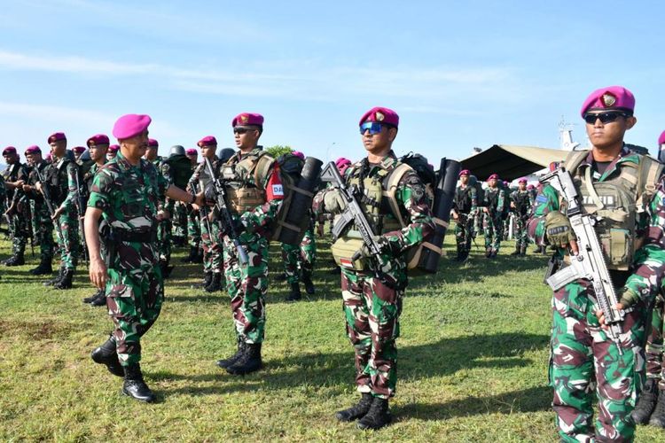 Jangan Coba Coba Rusuh TNI AL Kerahkan Ribuan Personel Amankan Pemilu