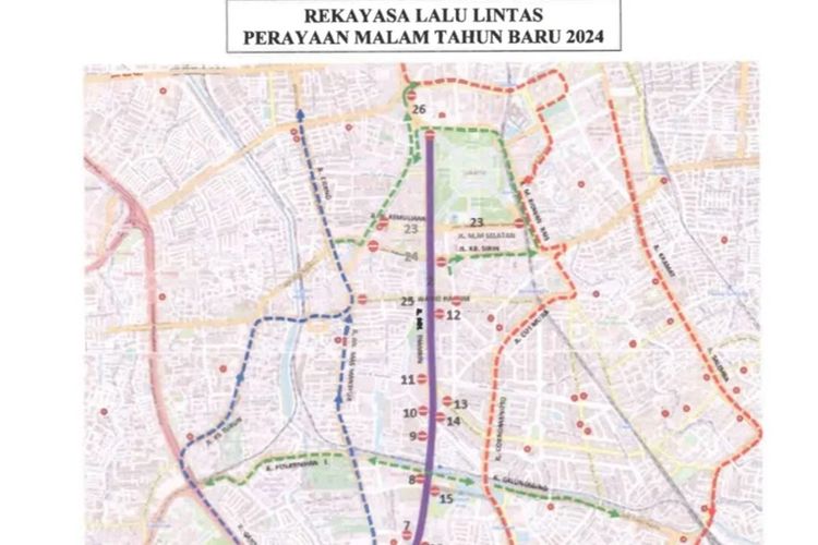 Dishub DKI Jakarta Bakal Rekayasa Lalin Di 26 Titik Ibu Kota Saat Malam