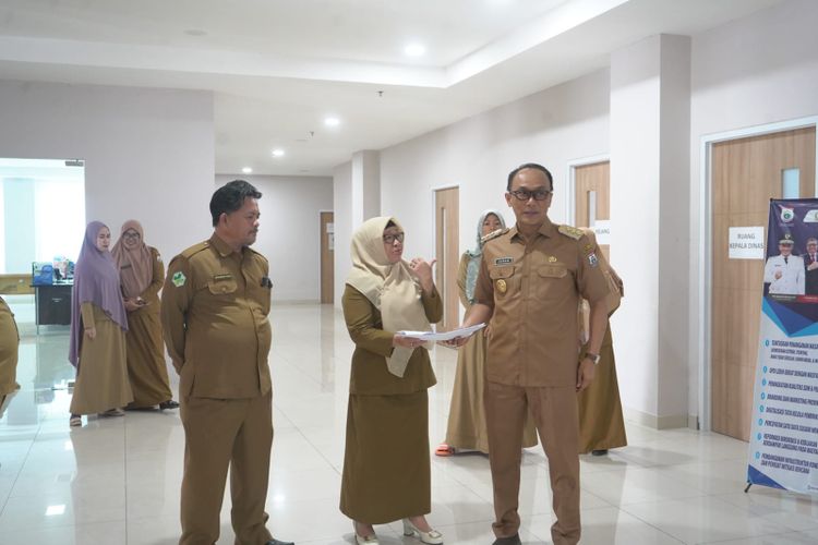 Hari Pertama Kerja Pasca Libur Nataru Pj Gubernur Sulbar Langsung