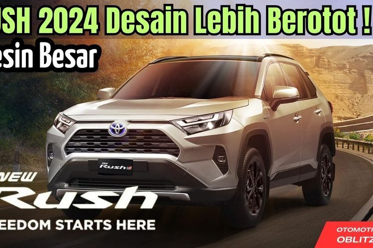 All New Toyota Rush Kombinasi Keunggulan Desain Lebih Berotot Dan