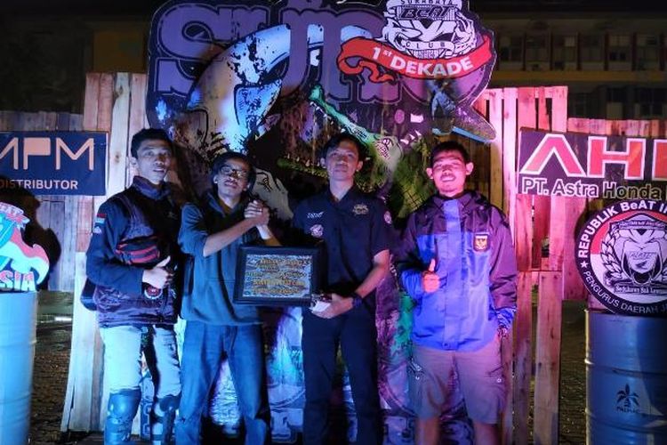 2000 Bikers Rayakan Satu Dekade Surabaya Beat Club