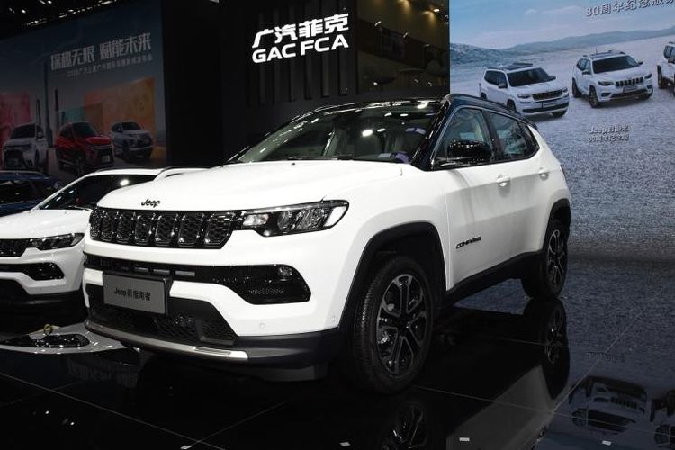 Jeep Compass 2022 Debut di Guangzhou. 