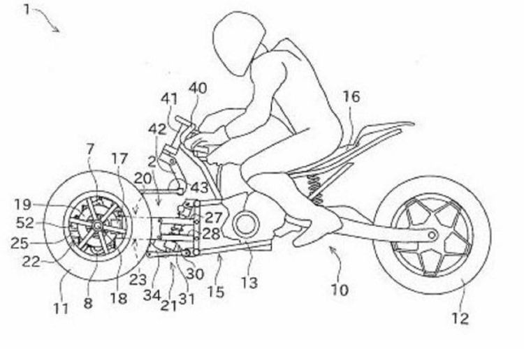 Beredar Desain Motor Kawasaki Roda Tiga, Berikut Bocorannya