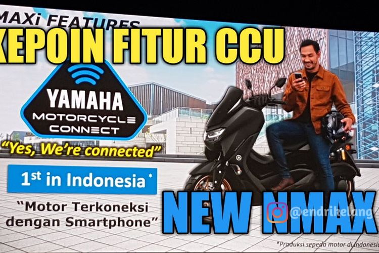 Kelebihan Fitur CCU dan Aplikasi Y-Connect di All New NMAX 2020