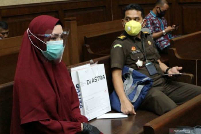 Kaget Perubahan Jaksa Pinangki Jadi Berpakaian Syar I Suami Dahulu