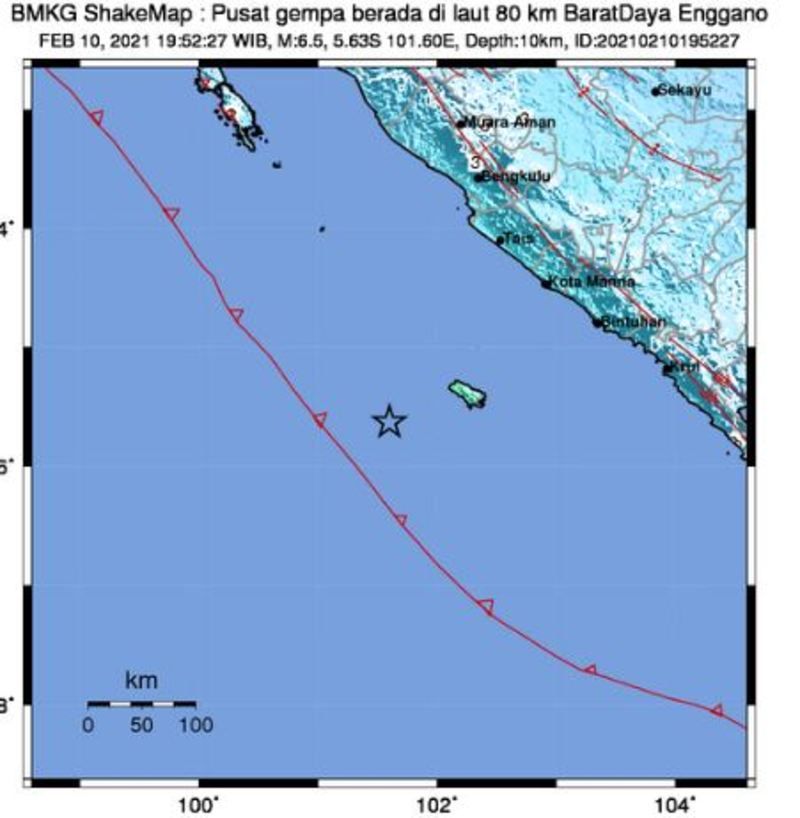 BREAKING NEWS BMKG Rilis Gempa 6 2 Skala Richter Kamis Malam Di