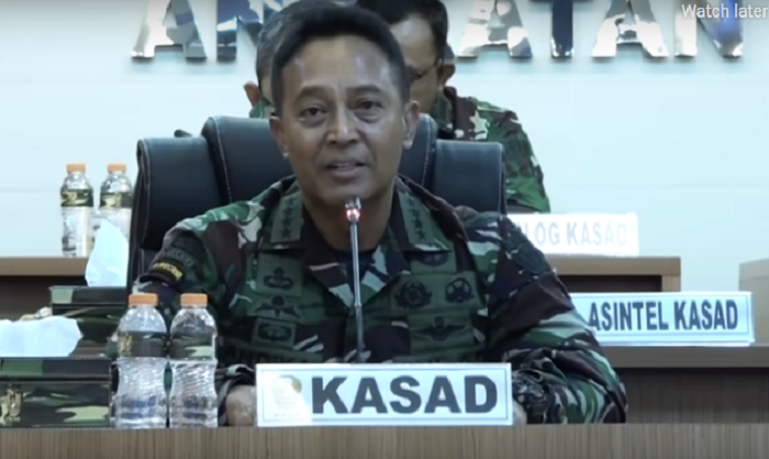 Jelaskan Soal Prajurit TNI Membelot Ke KKB KSAD Jenderal Andika