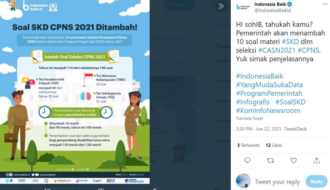 Kisi Kisi Skd Cpns Soal Akan Ditambah Menjadi Pikiran