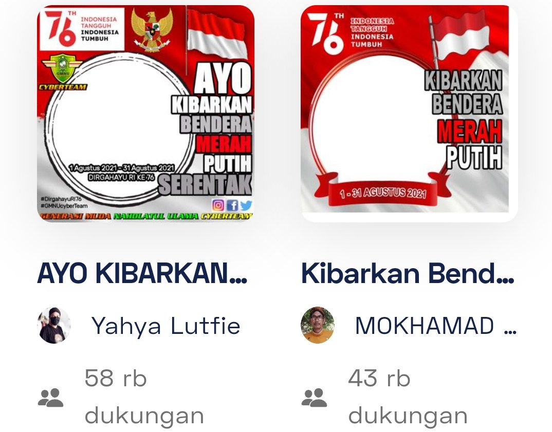 Ratusan Link Ayo Kibarkan Bendera Merah Putih 1 31 Agustus Ucapan HUT