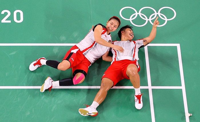 Medali Emas Pertama Indonesia Di Olimpiade Tokyo 2020 Tangis Greysia