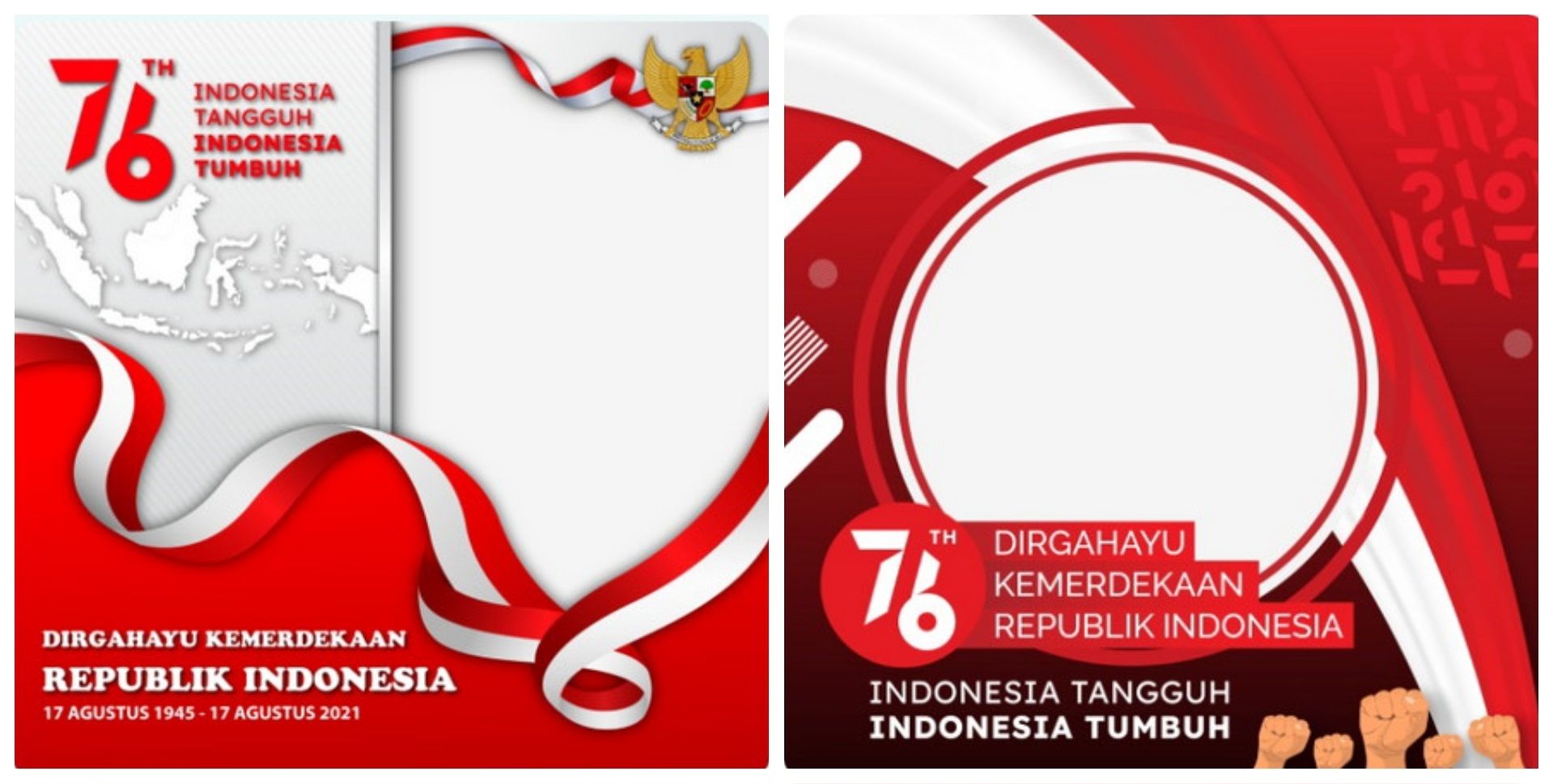 Peringati Hut Ri Ke Dengan Link Twibbon Agustus Lengkap