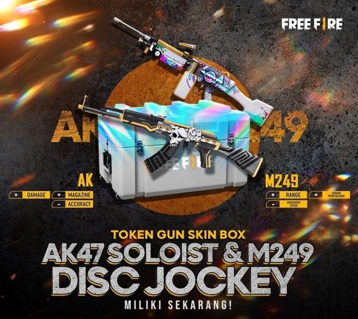 Kode Redeem FF Free Fire 2 September 2021 Tukarkan Bunny MP40 Gloo