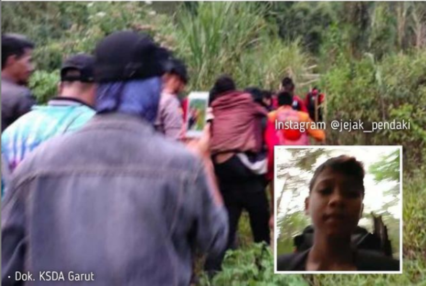 Kesaksian Tim Sar Terkait Penemuan Gibran Di Gunung Guntur Petani