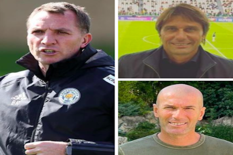 MU Tempatkan Brendan Rodgers Diatas Antonio Conte Dan Zinedine Zidane