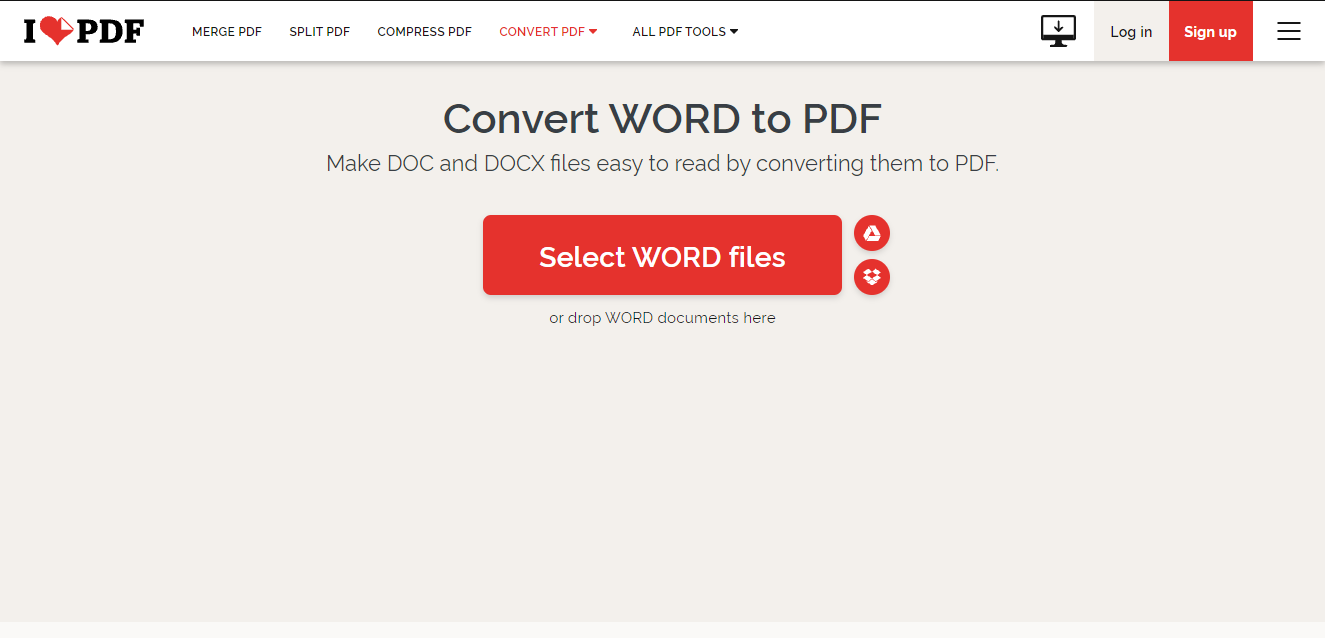 ILOVEPDF Cara Mudah Ubah File PDF Ke Word Praktis Gratis