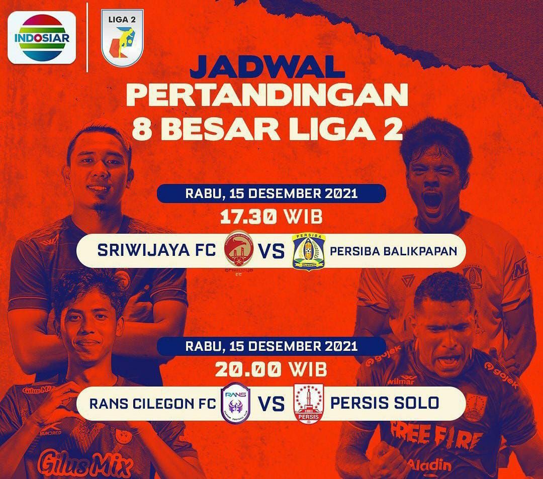 Catat Acara Indosiar Pertandingan Antara Sriwijaya FC Vs Persiba