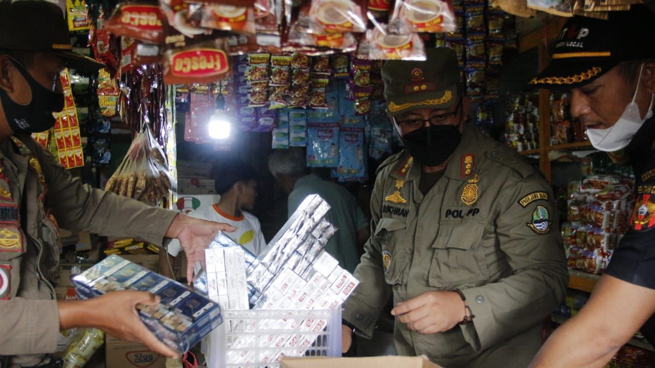 25 Ribu Batang Rokok Ilegal Di Garut Diamankan Satpol PP Galamedia News