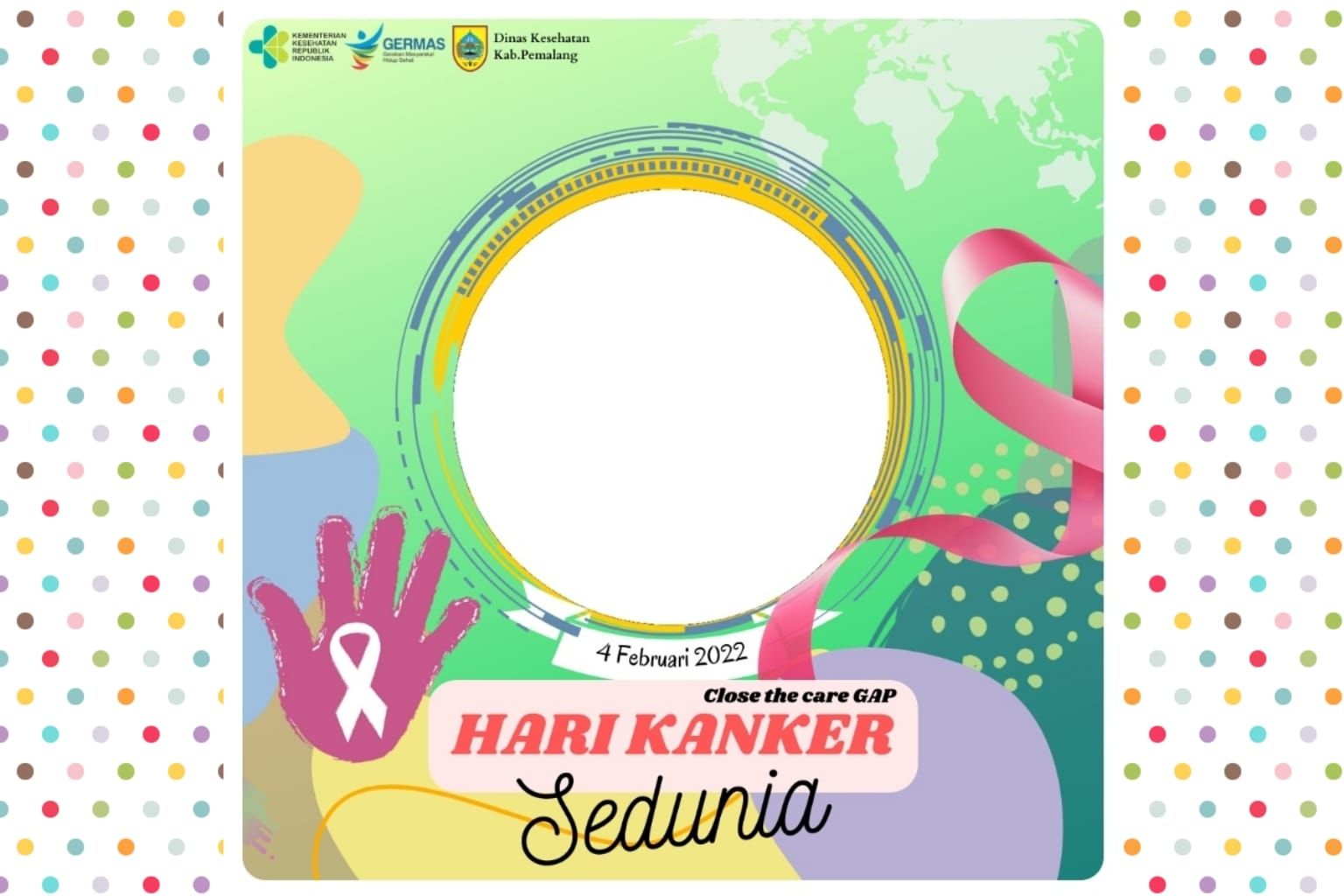 24 Desain Unik Dan Menarik Ini Twibbon Pilihan Hari Kanker Sedunia