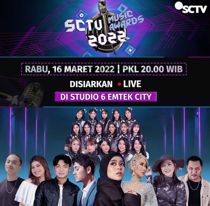 Daftar Lengkap Pemenang SCTV Music Awards 2022 Ada Lesti Kejora Rizky