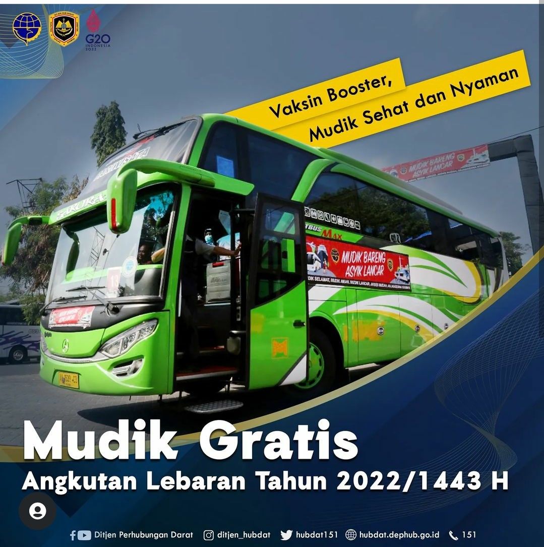 Info Mudik Gratis 2022 Vaksinasi Covid 19 Jadi Syarat Wajib Bagaimana