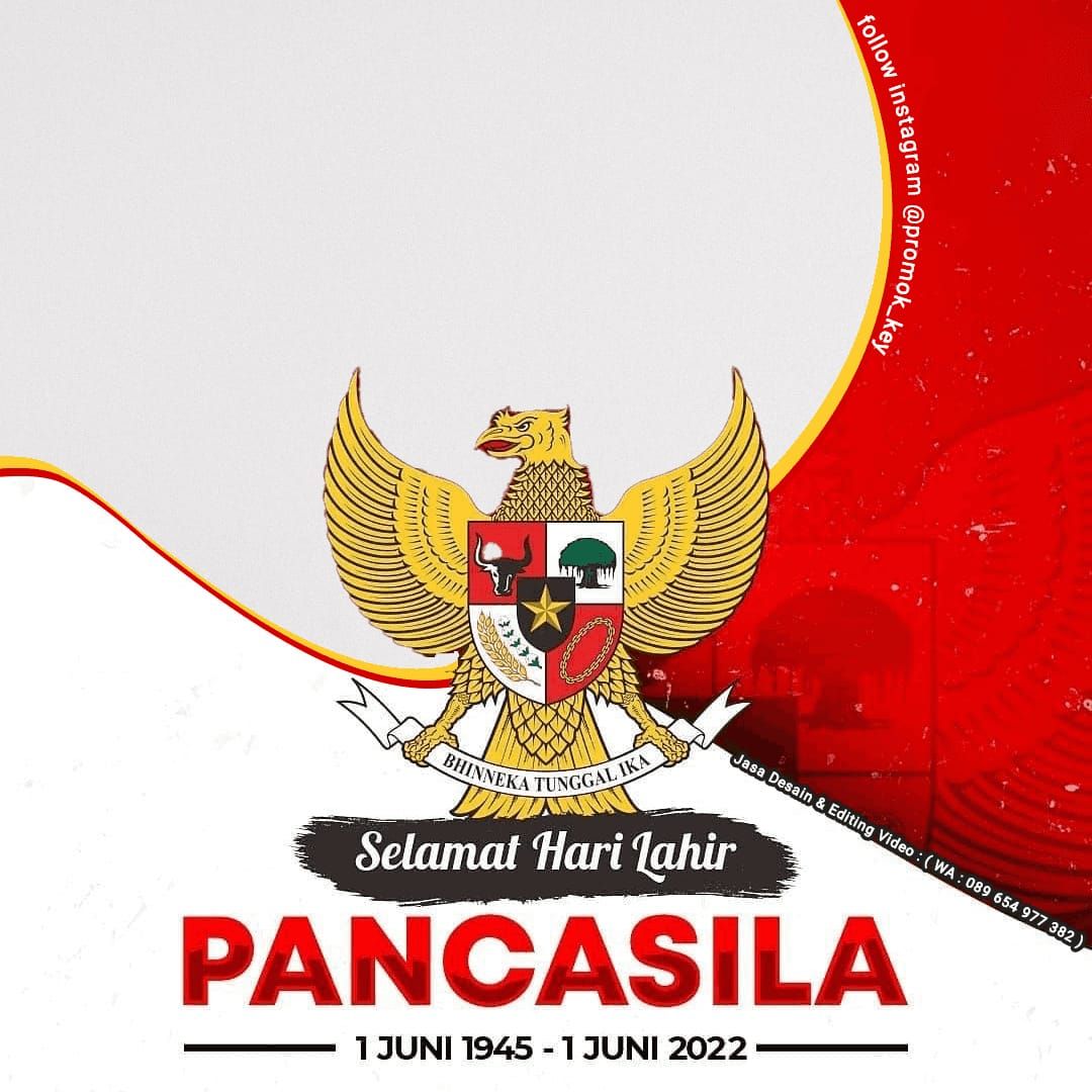 15 Link Twibbon Hari Lahir Pancasila 1 Juni 2022 Terbaru Bingkai Foto