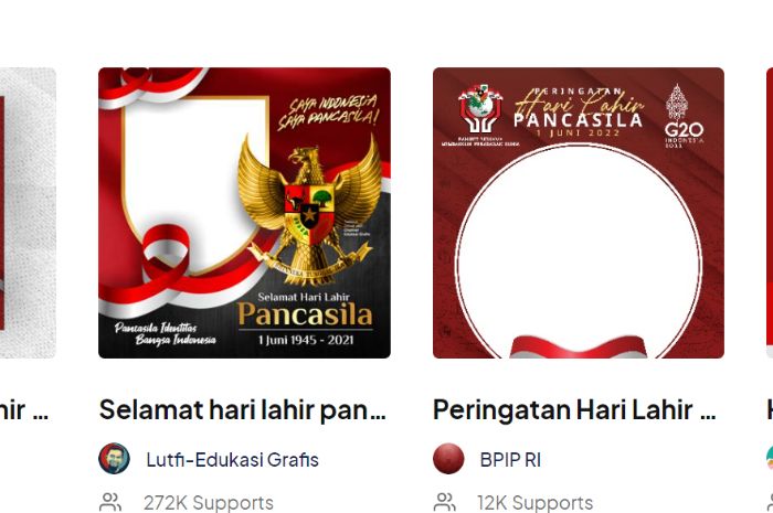 Link Twibbon Hari Lahir Pancasila Juni Cocok Dijadikan Foto