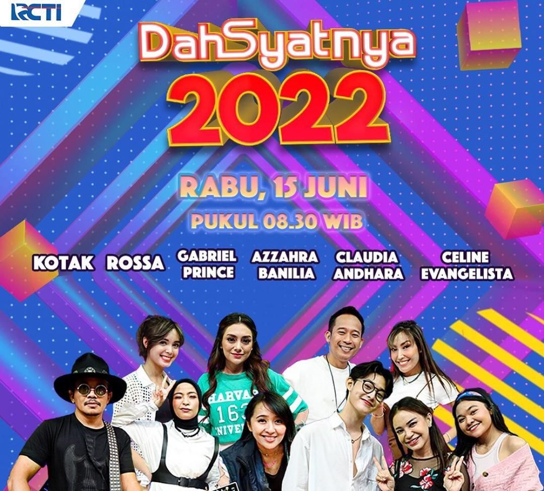 Jadwal Acara TV Di RCTI Hari Ini 15 Juni 2022 Ada Dahsyatnya 2022