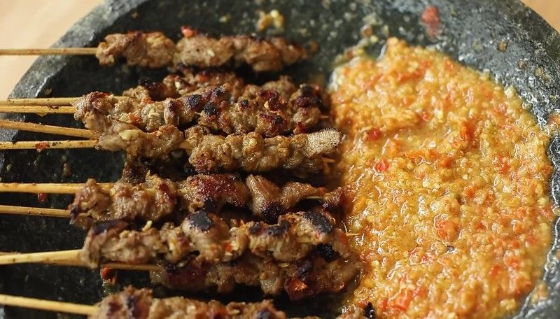 Resep Sate Kambing Sambal Taichan Bisa Dibakar Pakai Teflon Dan