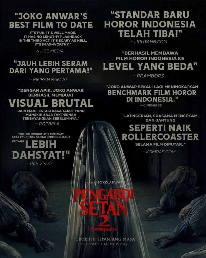Harga Tiket Film Horor Pengabdi Setan Communion Di Xxi Bandung Jumat