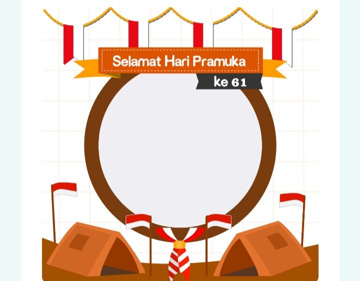 Free Link Twibbon Hari Pramuka Ke Agustus Desain