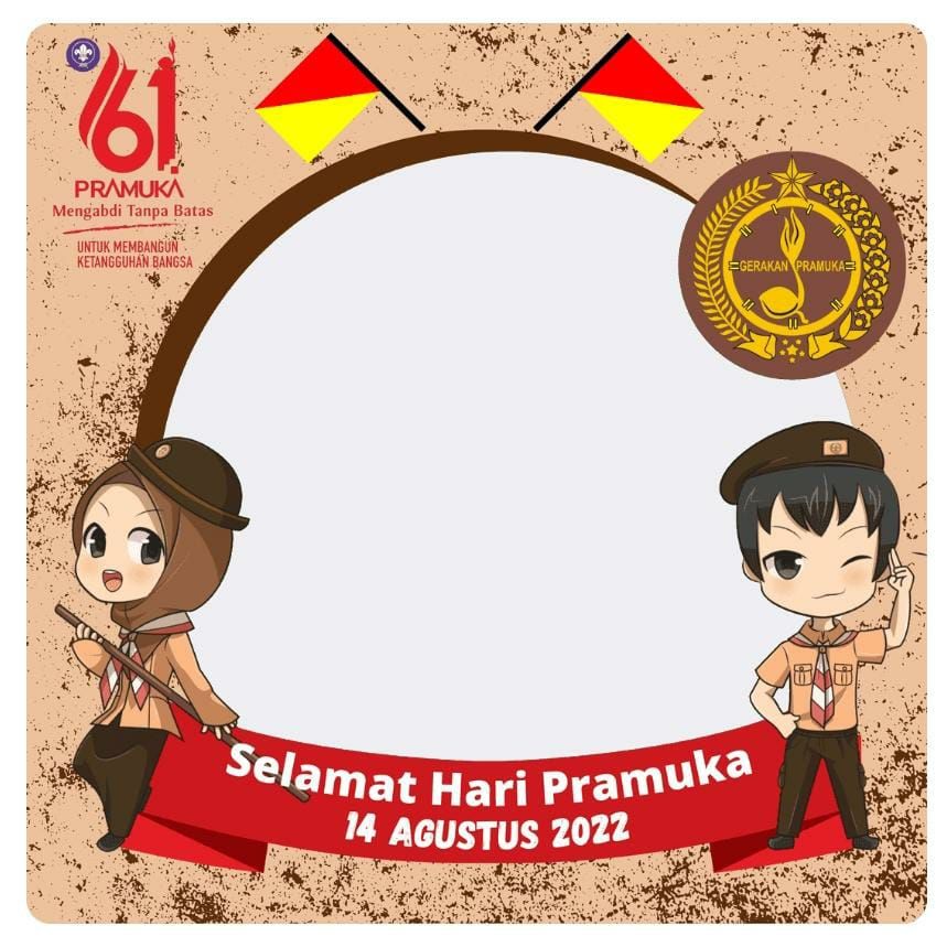 Kumpulan Link Twibbon Hari Pramuka 2022 Paling Keren Cocok Untuk