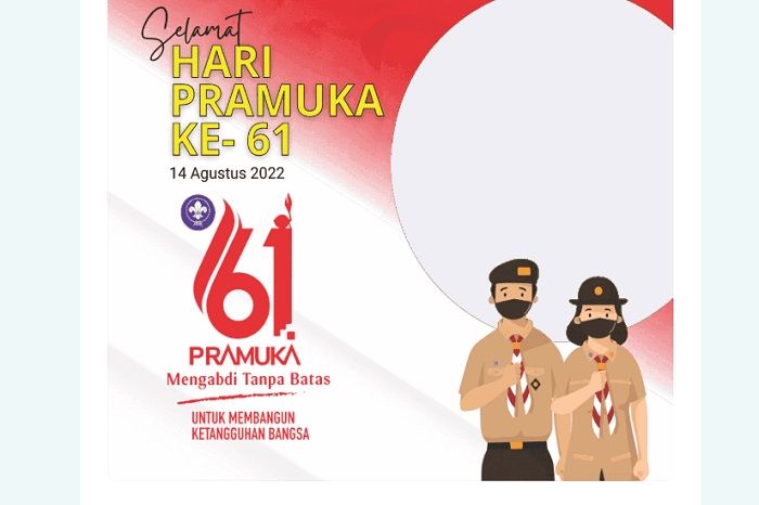 20 Link Twibbon Hari Pramuka 2022 Dengan Desain Menarik Dan Unik Yang