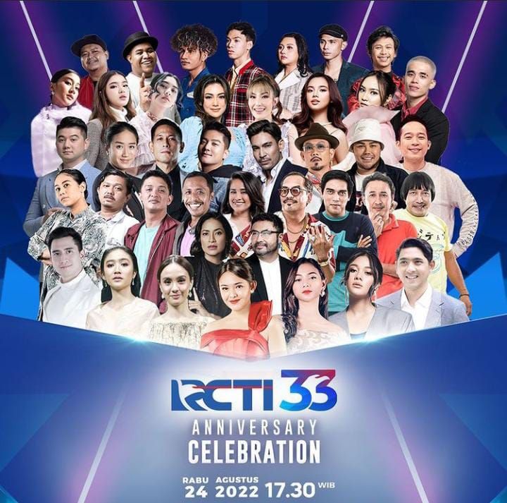 Jadwal Acara Rcti Rabu Agustus Anniv Celebration Hut Rcti