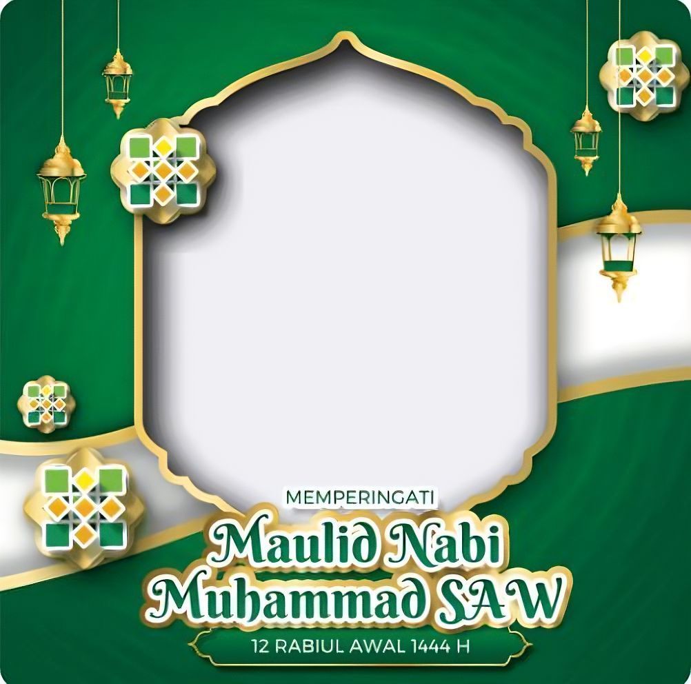 Kumpulan Link Twibbon Maulid Nabi Muhammad Saw 1444 H Dengan Desain