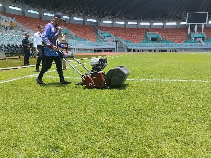 Penerangan Stadion Pakansari Ditambah Jelang Laga Kedua Indonesia Vs