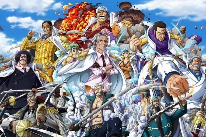 One Piece Angkatan Laut Terkuat Di One Piece Ternyata Garp Berada