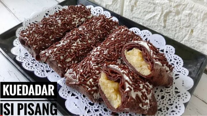 Olah Pisang Jadi Dadar Gulung Coklat Yang Super Praktis Cocok Jadi