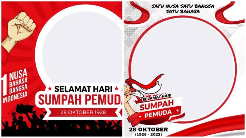 Link Twibbon Hari Sumpah Pemuda Oktober Dengan Desain