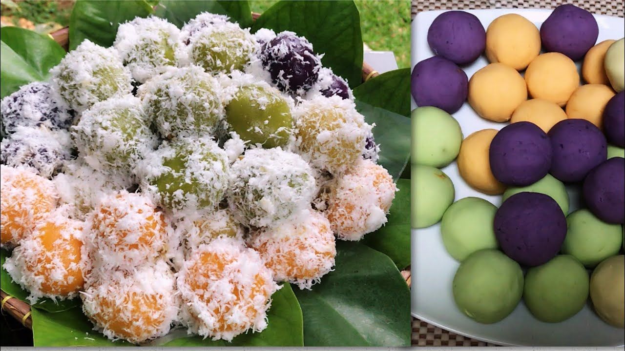 Sulap Ubi Jalar Jadi Klepon Cantik Penuh Warna Warni Cocok Untuk Ide